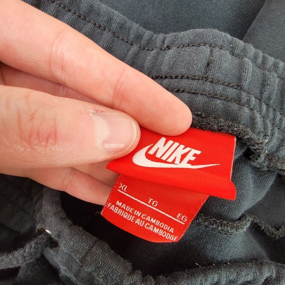 Nike Tech Fleece Sweatpants Size XL Mens Jogger Triple Black 545343-011 OG - Picture 3 of 4